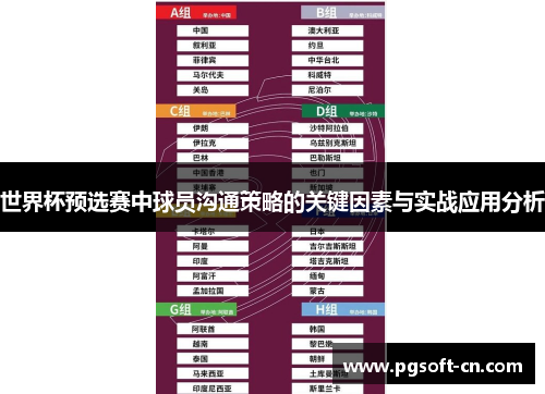 世界杯预选赛中球员沟通策略的关键因素与实战应用分析